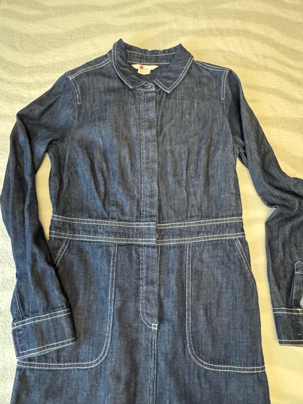 Boden Hattie Denim Dress 4R